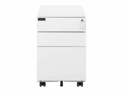 Caisson Mobile Avec Tiroirs Verrouillable - 85 Kg - 5 Roulettes Blanc 14_0006038 9 Caisson Mobile Avec Tiroirs Verrouillable - 85 Kg - 5 Roulettes Blanc 14_0006038 -mobilier de bureau Shop meuble bureau 19300435