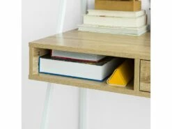 Bureau Informatique Table De Bureau Secrétaire Table Plan De Travail Avec Tiroir, étagère, FWT63-N -mobilier de bureau Shop meuble bureau 19310977