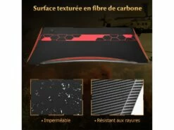 Gaming,bureau De Jeu Pour Gamer En Mdftubes En Acier Avec Porte-gobelet -mobilier de bureau Shop meuble bureau 19408207