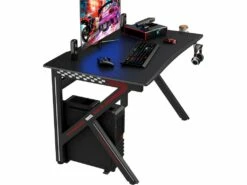 Bureau Gamer Table Informatique 115 X 75 X 76 Cm Avec Porte-gobelet Stable K Cadre 7 Bureau Gamer Table Informatique 115 X 75 X 76 Cm Avec Porte-gobelet Stable K Cadre -mobilier de bureau Shop meuble bureau 19408265
