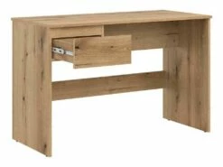 Bureau 1 Tiroir Bois Clair - QIZ - L 115 X L 54 X H 75 Cm -mobilier de bureau Shop meuble bureau 21152251
