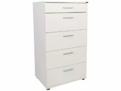 Meubles De Chêne Blanc Avec Planche à 100% Aglomérat Rejetée En Mélamine. L: 60 Cm A: 108 Cm Fonds: 44 Cm