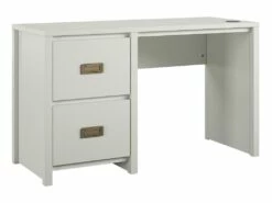 Bureau Caisson Avec 2 Tiroirs En MDF Blanc -mobilier de bureau Shop meuble bureau 21580435