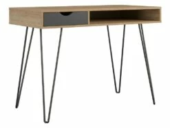 Bureau Avec 1 Tiroir En HDF Nature