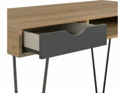Bureau Avec 1 Tiroir En HDF Nature -mobilier de bureau Shop meuble bureau 21580623