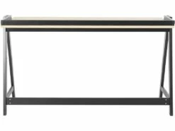 Bureau Cruz Pin NoirNat -mobilier de bureau Shop meuble bureau 21581623