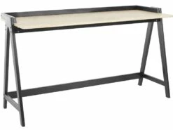 Bureau Cruz Pin NoirNat -mobilier de bureau Shop meuble bureau 21581625