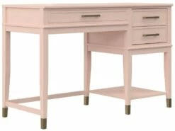 Bureau D'ordinateur Avec Plateau Relevable En MDF Rose 17 Bureau D'ordinateur Avec Plateau Relevable En MDF Rose -mobilier de bureau Shop meuble bureau 21693647