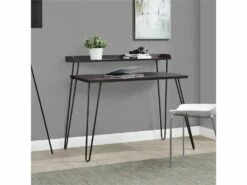 Bureau Avec Contremarche En Panneaux De Partic. Stratifiés -mobilier de bureau Shop meuble bureau 21693857