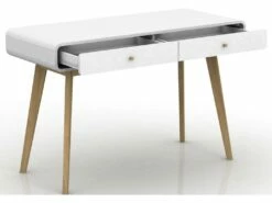 Bureau 2 Portes En Panneau De Particules Blanc -mobilier de bureau Shop meuble bureau 21724055