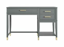 Bureau D'ordinateur Avec Plateau Relevable En MDF Gris Graphite -mobilier de bureau Shop meuble bureau 21724115
