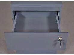 FileGuard Commode Tiroir Cassette 1 Tiroir, 1 Porte Avec Clé Gris. -mobilier de bureau Shop meuble bureau 22105755