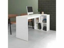 Bureau Et Rayonnage Blanc 4 Niches OFFICE 7 Bureau Et Rayonnage Blanc 4 Niches OFFICE -mobilier de bureau Shop meuble bureau 22969443
