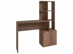 Bureau Châtaignier Bibliothèque 6 Niches Et 1 Caisson Intégrés 9 Bureau Châtaignier Bibliothèque 6 Niches Et 1 Caisson Intégrés -mobilier de bureau Shop meuble bureau 22970223