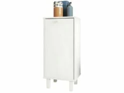Caisson De Rangement Blanc 1 Porte H 83 Cm