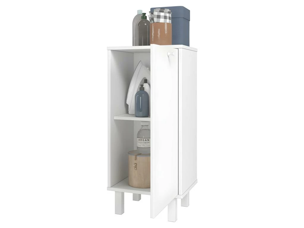 Caisson De Rangement Blanc 1 Porte H 83 Cm 2 Caisson De Rangement Blanc 1 Porte H 83 Cm – Image 2
