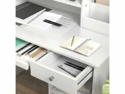 Bureau Enfant Multi-rangement - Ensemble Bureau, Chaise, étagère - Tiroir, Plateau Coulissant, 2 Niches, 2 étagères, 2 Présentoirs Livres - Blanc 12 Bureau Enfant Multi-rangement - Ensemble Bureau, Chaise, étagère - Tiroir, Plateau Coulissant, 2 Niches, 2 étagères, 2 Présentoirs Livres - Blanc -mobilier de bureau Shop meuble bureau 23021739