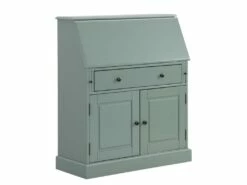 Secrétaire En Pin Et MDF - Coloris : Vert Amande - CLEORE 11 Secrétaire En Pin Et MDF - Coloris : Vert Amande - CLEORE -mobilier de bureau Shop meuble bureau 578889