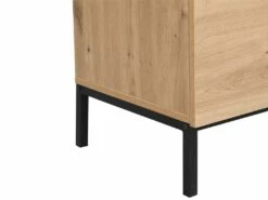 Secrétaire Avec 2 Portes - MDF - Naturel Et Noir - MALEDA 15 Secrétaire Avec 2 Portes - MDF - Naturel Et Noir - MALEDA -mobilier de bureau Shop meuble bureau 8442989