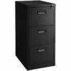 Armoire De Bureau Verrouillable étagère Meuble 3 Tiroirs Noir 08_0000376