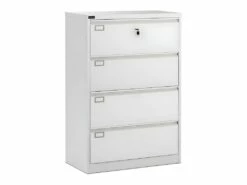 Meuble De Classement Suspendu 132 Cm 4 Tiroirs Acier 14_0002485