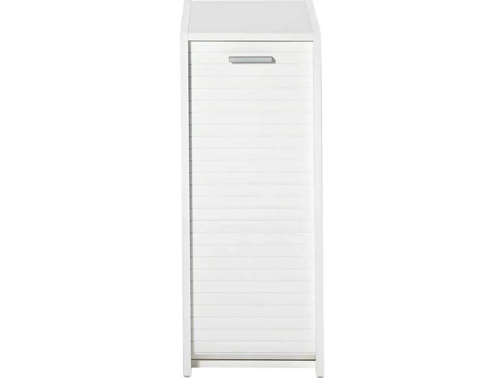 Caisson De Rangement Blanc à Rideau - Coloris: Blanc 1 Caisson De Rangement Blanc à Rideau - Coloris: Blanc