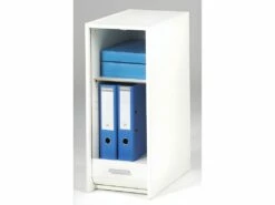 Caisson De Rangement Blanc à Rideau - Coloris: Blanc 4 Caisson De Rangement Blanc à Rideau - Coloris: Blanc -mobilier de bureau Shop meuble bureau 8953207