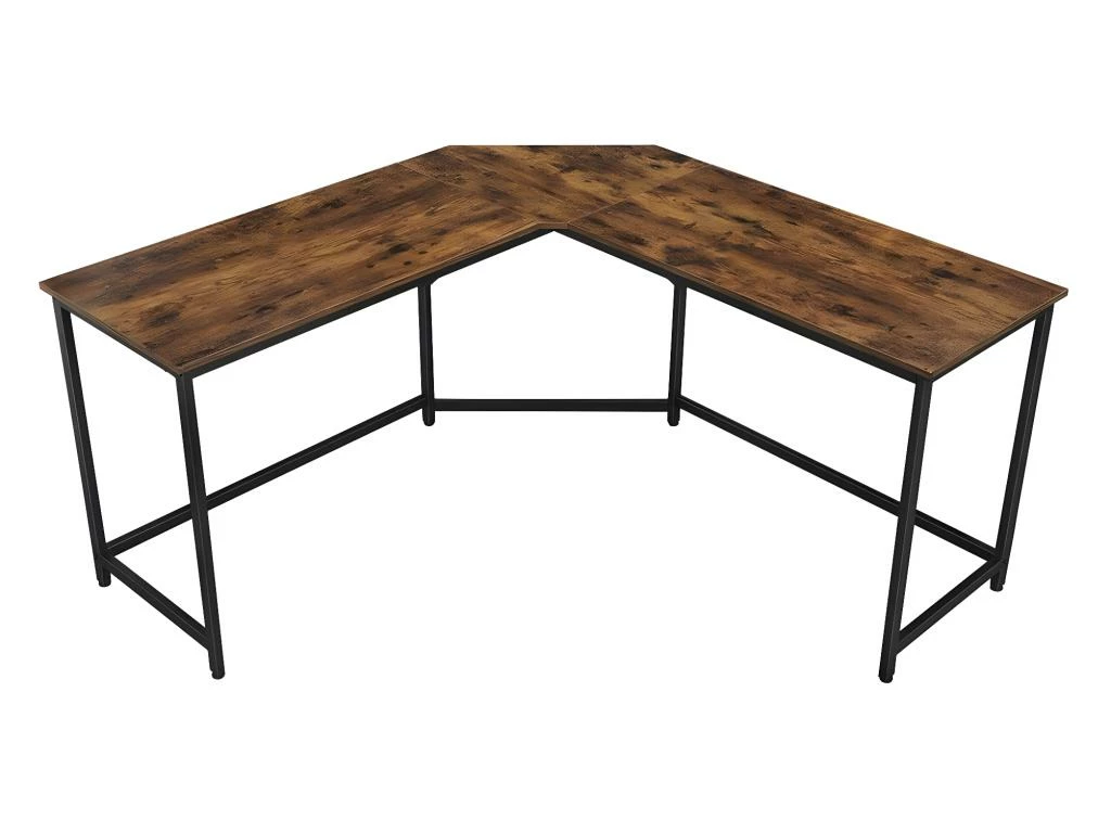 Bureau D Angle Table En Forme De L Pour Travailler Et Réviser Bureau à Domicile Gain D Espace Montage Facile Style Industriel 149 Cm Marron Noir Rustique 12_0001290 1 Bureau D Angle Table En Forme De L Pour Travailler Et Réviser Bureau à Domicile Gain D Espace Montage Facile Style Industriel 149 Cm Marron Noir Rustique 12_0001290