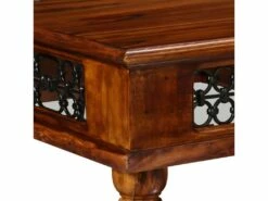 Bureau Table Meuble Travail Informatique Bois Massif De Sesham 120 Cm 0502135 -mobilier de bureau Shop meuble bureau 8959567