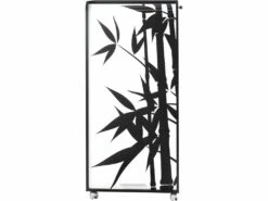 Armoire Informatique Mobile Noire 2 Tiroirs 5 Niches - Coloris: Bambous 912 -mobilier de bureau Shop meuble bureau 9186155