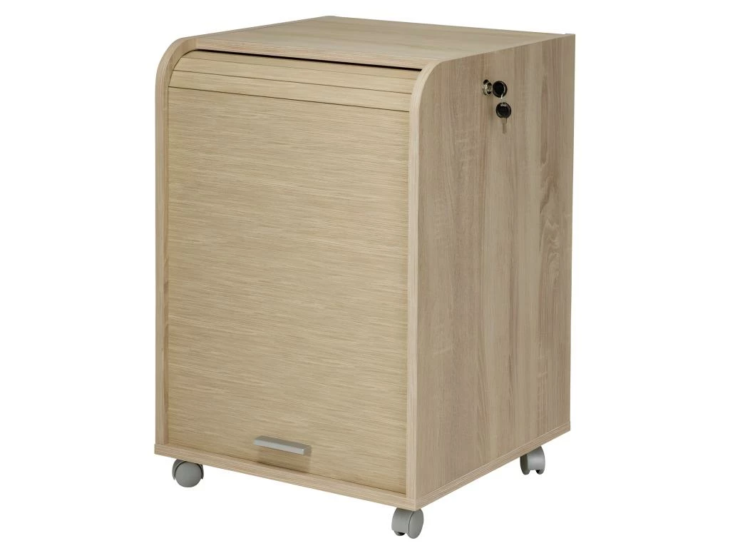 Caisson De Bureau Chêne Naturel - Coloris: Chêne Naturel 2 Caisson De Bureau Chêne Naturel - Coloris: Chêne Naturel – Image 2