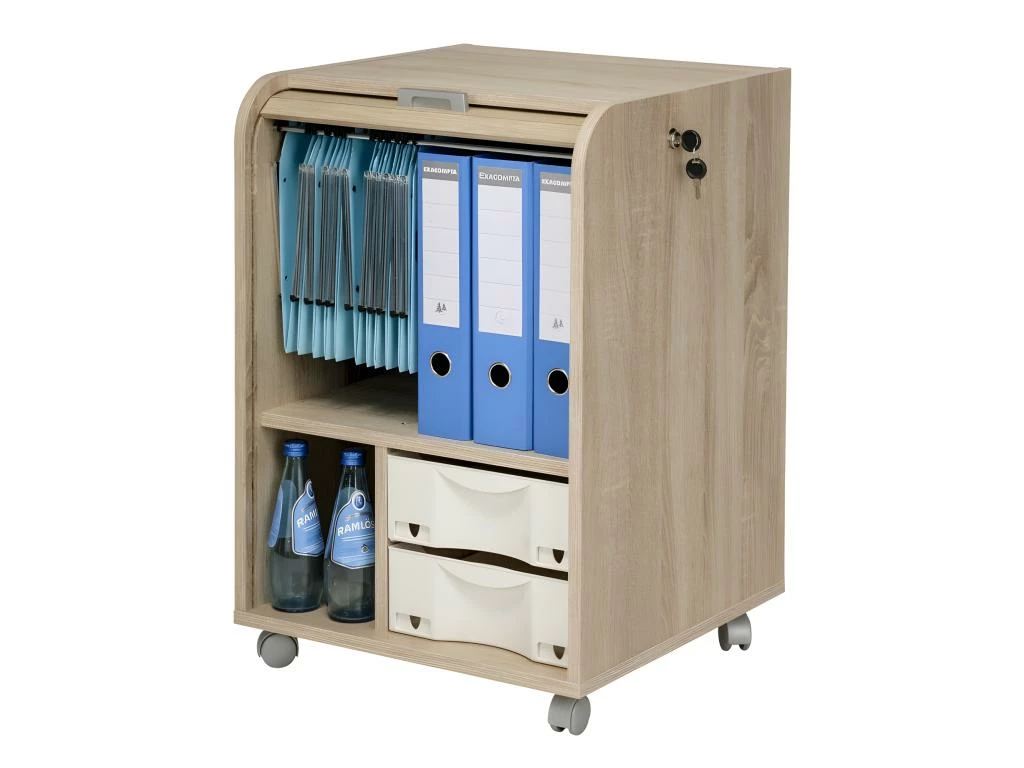 Caisson De Bureau Chêne Naturel - Coloris: Chêne Naturel 3 Caisson De Bureau Chêne Naturel - Coloris: Chêne Naturel – Image 3