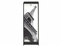 Classeur à Rideau Noir 104 Cm - Coloris: Tour Eiffel 750 751