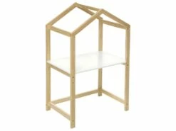 Bureau Enfant Forme Maison En Bois H 101 Cm