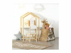 Bureau Enfant Forme Maison En Bois H 101 Cm -mobilier de bureau Shop meuble bureau 9256069