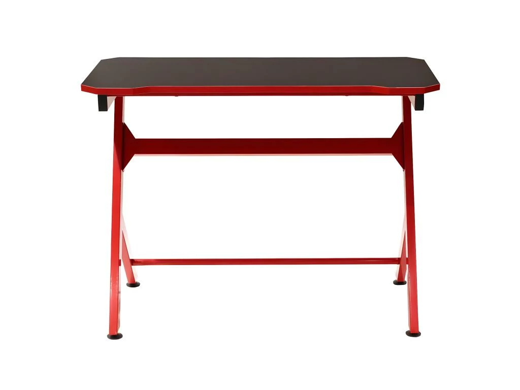 GAMING - Bureau Métallique Noir Et Rouge 3 GAMING - Bureau Métallique Noir Et Rouge – Image 3