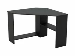 Bureau D'angle Design Collection KARO Coloris Noir.
