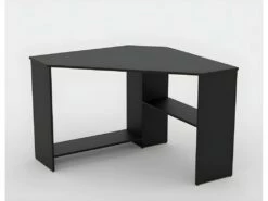 Bureau D'angle Design Collection KARO Coloris Noir. -mobilier de bureau Shop meuble bureau 9256389