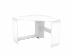 Bureau D'angle Design Collection KARO Coloris Blanc. -mobilier de bureau Shop meuble bureau 9256571
