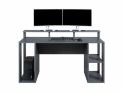 MARIO - Bureau Gamer Multi-Rangement Anthracite 7 MARIO - Bureau Gamer Multi-Rangement Anthracite -mobilier de bureau Shop meuble bureau 9257691