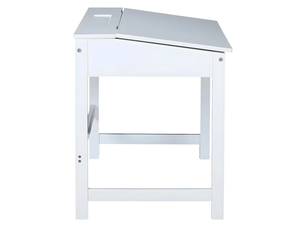 CALUM - Bureau Pupitre Pour Enfant Coloris Blanc 4 CALUM - Bureau Pupitre Pour Enfant Coloris Blanc – Image 4