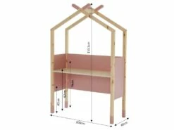 Bureau Enfant Tipi TINY Rose évolutif -mobilier de bureau Shop meuble bureau 9554081