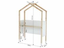 Bureau Enfant Tipi TINY Blanc évolutif -mobilier de bureau Shop meuble bureau 9556763