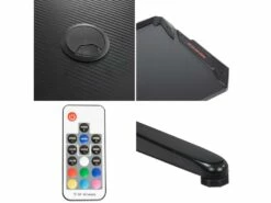 Bureau Gamer à LED LARA - HAPPY GARDEN -mobilier de bureau Shop meuble bureau 9556785