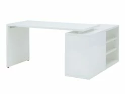 Bureau D'angle Réversible 140 Cm Blanc - SNOW 7 Bureau D'angle Réversible 140 Cm Blanc - SNOW -mobilier de bureau Shop meuble bureau 9556859