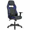 KAYELLES Fauteuil Gamer Basculant AZUL (Noir-bleu)