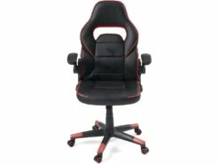 KAYELLES Fauteuil Gamer Basculant Pivotant BAJA (Noir-Rouge) -mobilier de bureau Shop siege de bureau 10041481