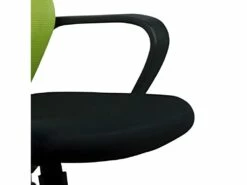Fauteuil De Bureau Vert Noir Dossier Souple Et Assise Réglable - SKILL -mobilier de bureau Shop siege de bureau 10043731