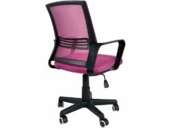 KAYELLES Chaise De Bureau Ergonomique Inclinable Hauteur Réglable LEST (Rose) -mobilier de bureau Shop siege de bureau 10043769