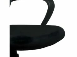 Fauteuil De Bureau Noir Dossier Souple Et Assise Réglable - SKILL -mobilier de bureau Shop siege de bureau 10043909